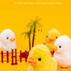 Yellow Wind-Up Jumping Chicken Toy for Toddlers