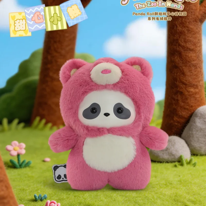 Adorable Panda Plush Keychain - Cute Pendant for Bags & Backpacks
