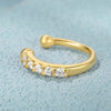 Adjustable Hypoallergenic Fake Nose Ring in Silver or Gold