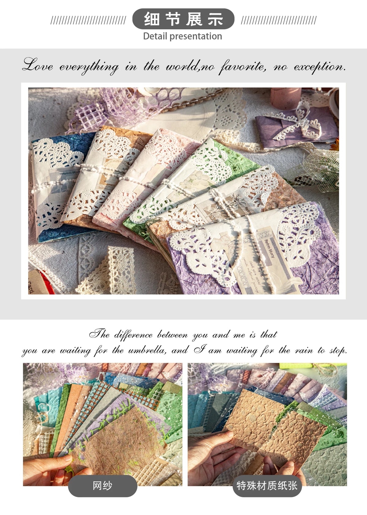 Vintage Textured Paper Pack for Junk Journaling and Scrapbooking