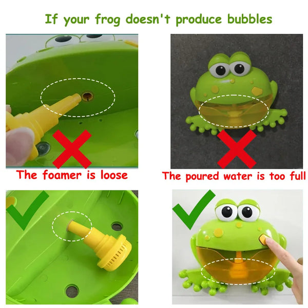 Musical Bubble-Making Bath Toy for Kids