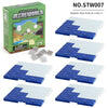 Magnetic Building Block Base Plates for Creative Play