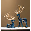 Set of 2 Resin Deer Figurines