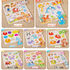 Wooden Fish Puzzle Toy for Kids – Montessori Learning & Parent-Child Fun