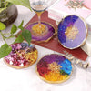 Flower-Shaped Silicone Coaster Mold for Epoxy Resin DIY