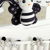 Black and White Animal Hanging Toys for Baby Car Seat and Stroller