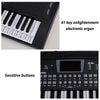 61-Key Portable Electronic Keyboard for Kids with Teaching Features