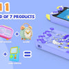 Kids' Smart Phone Toy with Dual Camera and 28 Learning Games