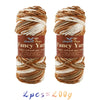 Soft Gradient Acrylic Yarn - 200g per Ball