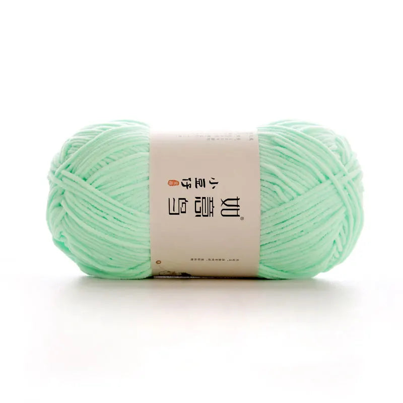 Soft Chenille Yarn for Crochet and Knitting