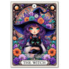 Witch Tarot Diamond Painting Kit - DIY Full Drill Craft for Home Decor