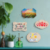 DIY Wooden Hanging Ornament Craft Kit (Set of 3)