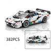 Supercar Model Building Block Kit