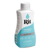 A white bottle of Rit All Purpose Dye with a white cap and light blue label.