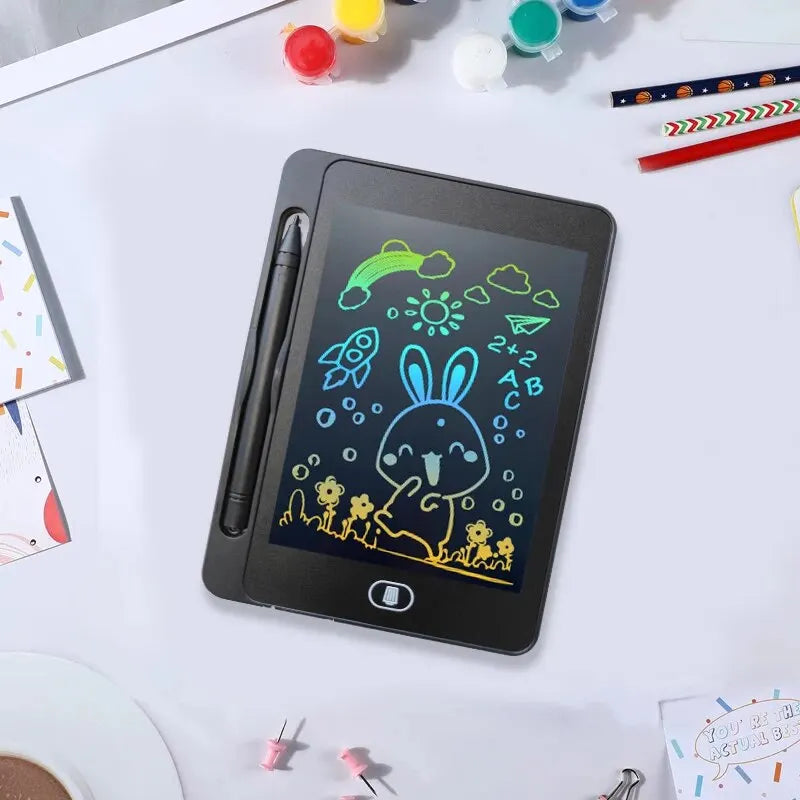 6.5-Inch LCD Writing Tablet for Kids – Reusable Drawing Board