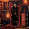 Eternal Bookstore DIY Book Nook Kit with LED Lighting