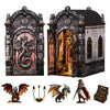 DIY Wooden Book Nook Kit - Dragon Treasure Labyrinth