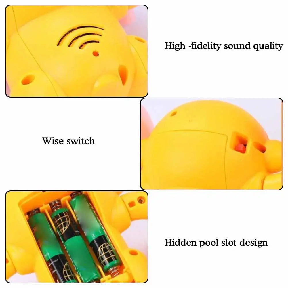 Tumbling Monkey Toy with Music, Lights & Sensor Actions