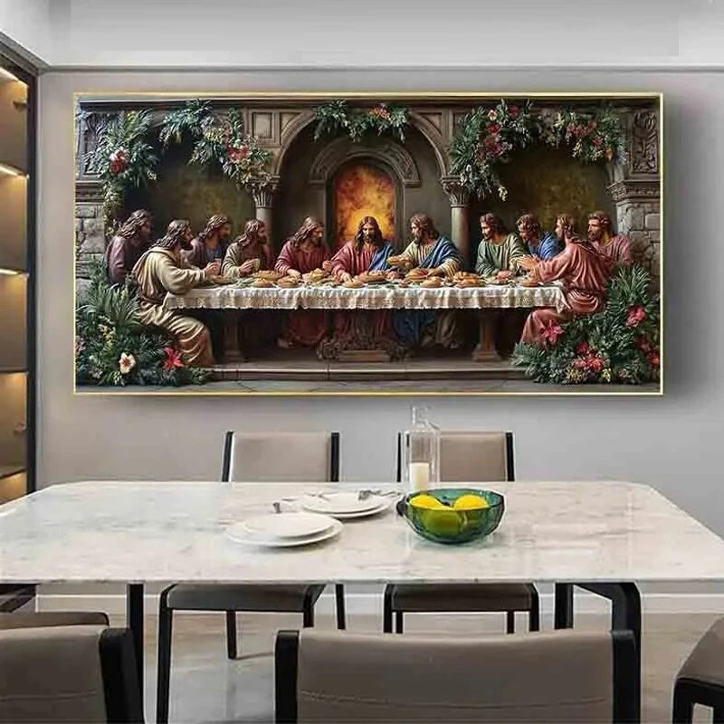 The Last Supper Diamond Painting Kit – Full Drill Religious Wall Art