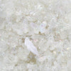 Clear acrylic butterfly shells and small floral beads for DIY jewelry making