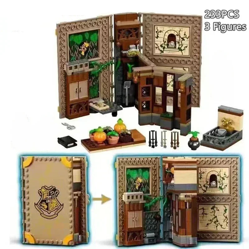 Magic Book Building Blocks Set – 6 Enchanted Worlds to Build