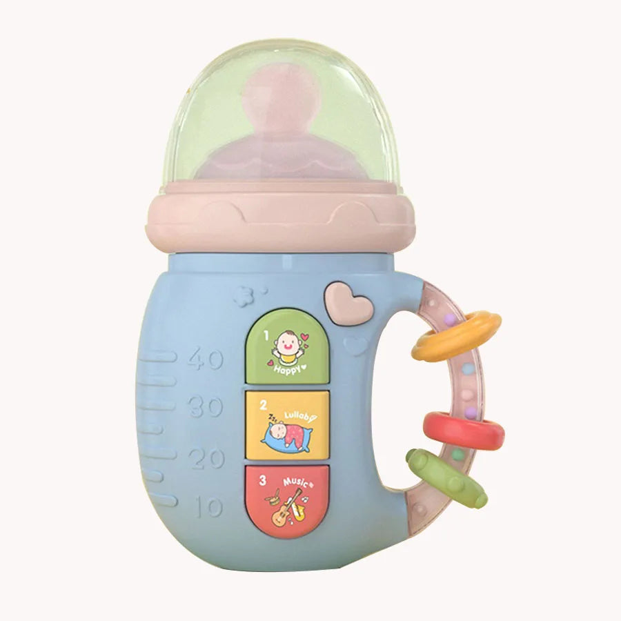Baby Pacifier Rattle with Lights and Music