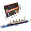 Titanic Cruise Ship Model Building Blocks Set