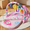 Interactive Baby Play Mat with Music, Lights & 5 Sensory Toys