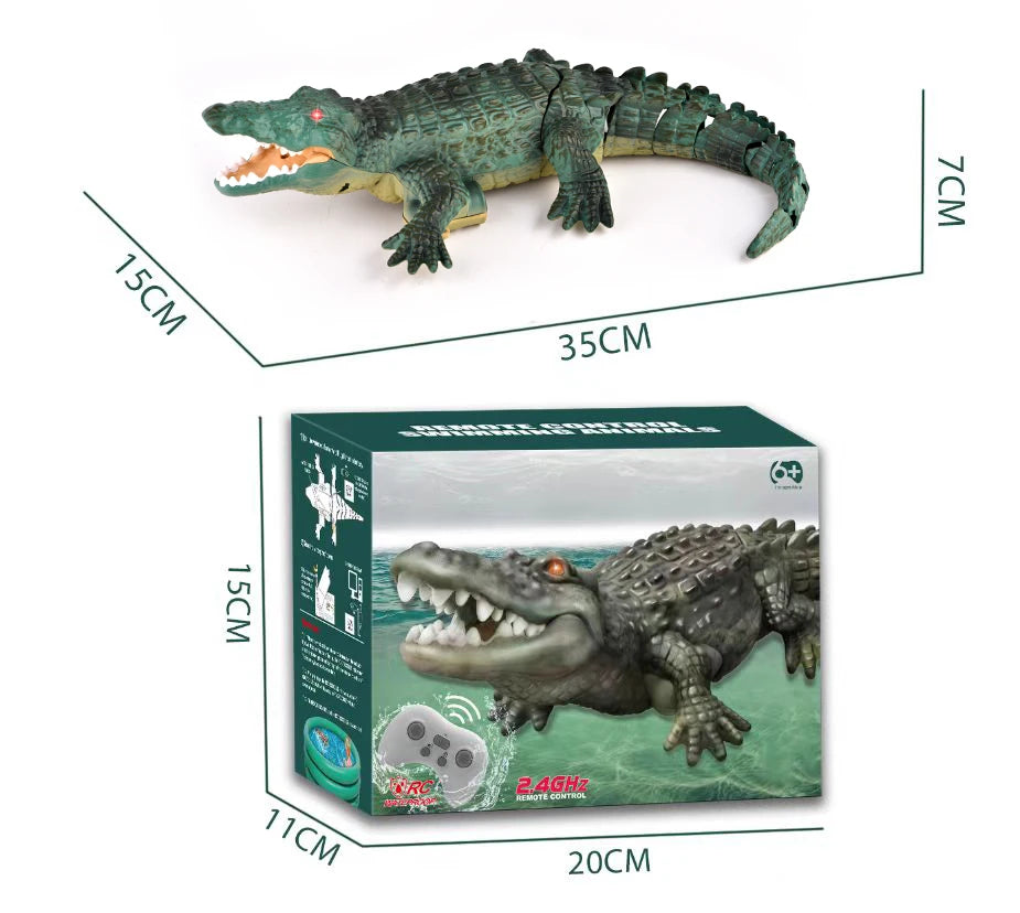 Realistic Remote Control Crocodile for Pool and Lake Play