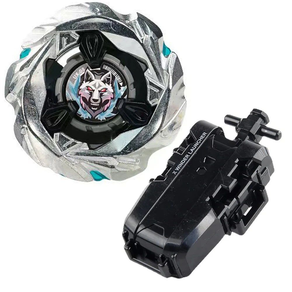 Metal Fusion Spinning Top Battle Set with Launcher