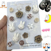 Miffy Flower Shoe Charms – Cute & Creative Clog Decorations