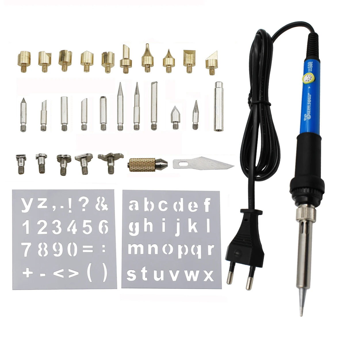 Adjustable Temperature Wood Burning & Soldering Pen Kit