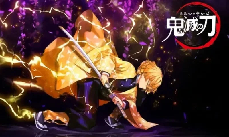 Demon Slayer Katana Replica - 25cm Anime Cosplay Sword