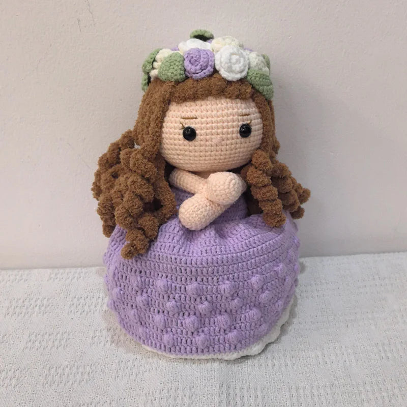 Handcrafted Crochet Doll Figurine