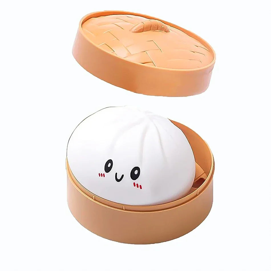 Squishy Dumpling Stress Relief Toy – Cute Squeeze Fidget for Anxiety & Fun