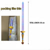 Purple Telescopic Rumi Sword Cosplay Prop