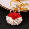 Crystal Rhinestone Handbag Keychain