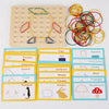 Wooden Geoboard Shape Learning Toy for Kids