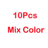 Ten pieces of customizable beadable ballpoint pens in mixed colors.