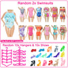 27-Piece Doll Fashion Wardrobe Collection for 11.5-Inch Dolls