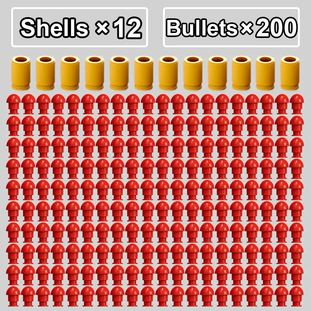 Reusable Toy Gun Shells and Bullets for M1911, SIG17 & USP Models