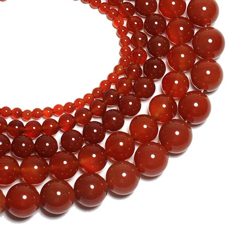 Natural Stone Beads for Jewelry Making - Lava, Tiger Eye, Agate & More