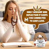Handmade Crochet Emotional Support Jesus Doll with Card