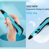 3D Printing Pen with LCD Screen and Adjustable Speed