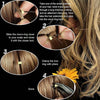 Professional Crochet Hook Set with Wooden Handles for Hair Extensions and Wig Making