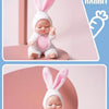 Mini Sleeping Baby Dolls with Clothes - Set of 6