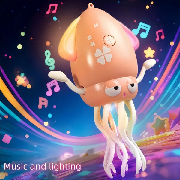 Interactive Dancing Octopus Toy with Obstacle Avoidance