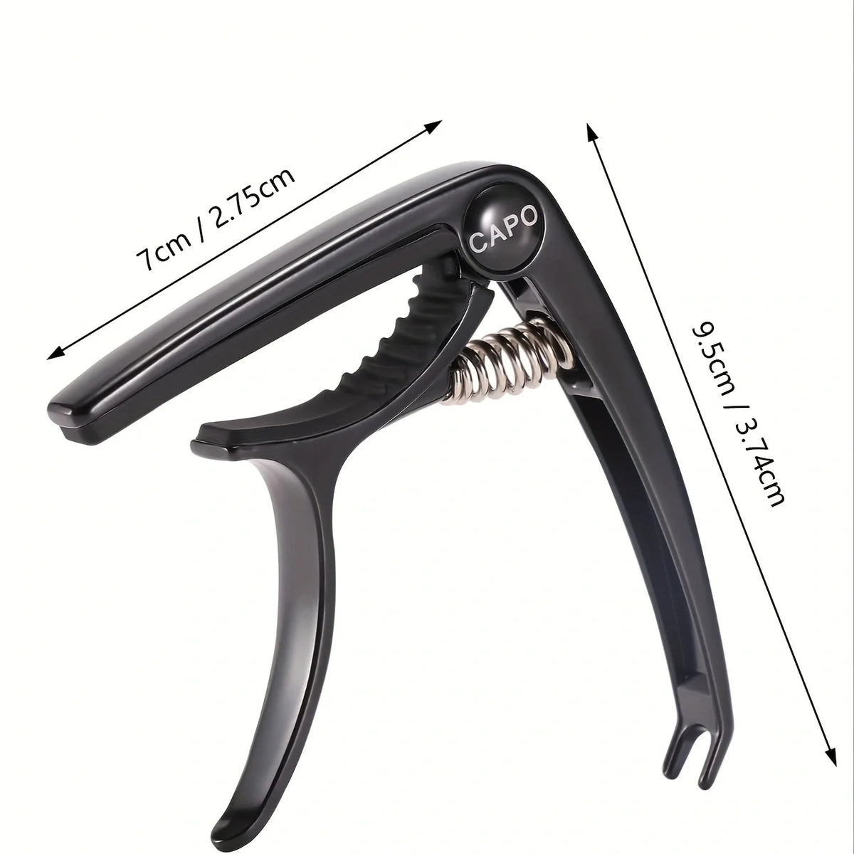 Zinc Alloy Guitar Capo with Bridge Pin Puller