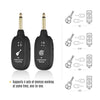 Wireless Guitar System with Built-In Transmitter and Receiver