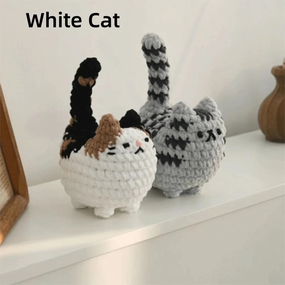 DIY Crochet Cat Kit for Beginners – Complete Craft Set